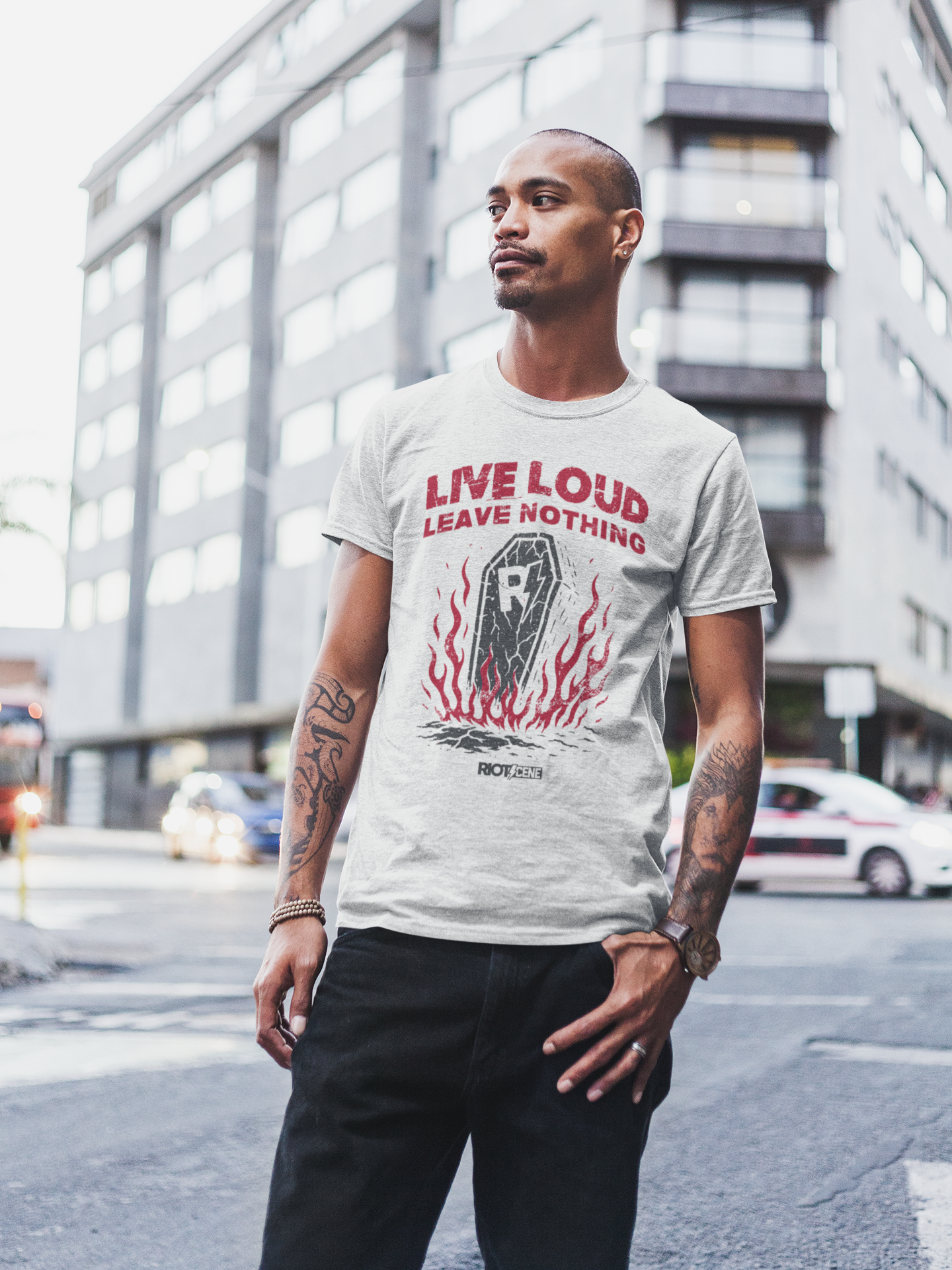 LIVE LOUD, LEAVE NOTHING TEE